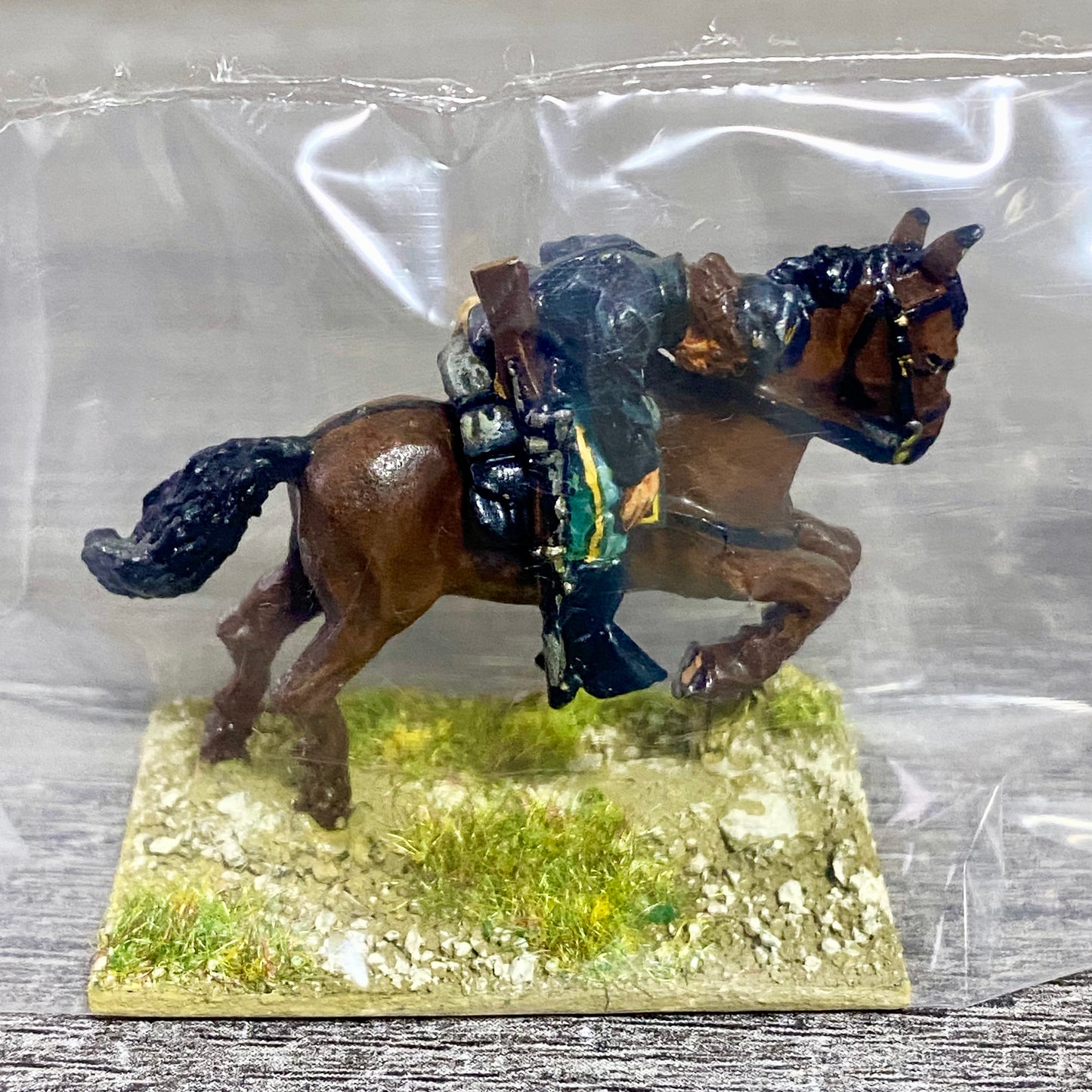 28mm American US Cavalry Mounted Painted Metal Miniatures Wild West Wargames #33