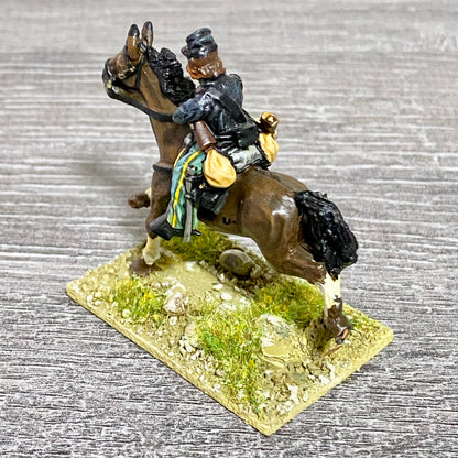 28mm American US Cavalry Mounted Painted Metal Miniatures Wild West Wargames #29