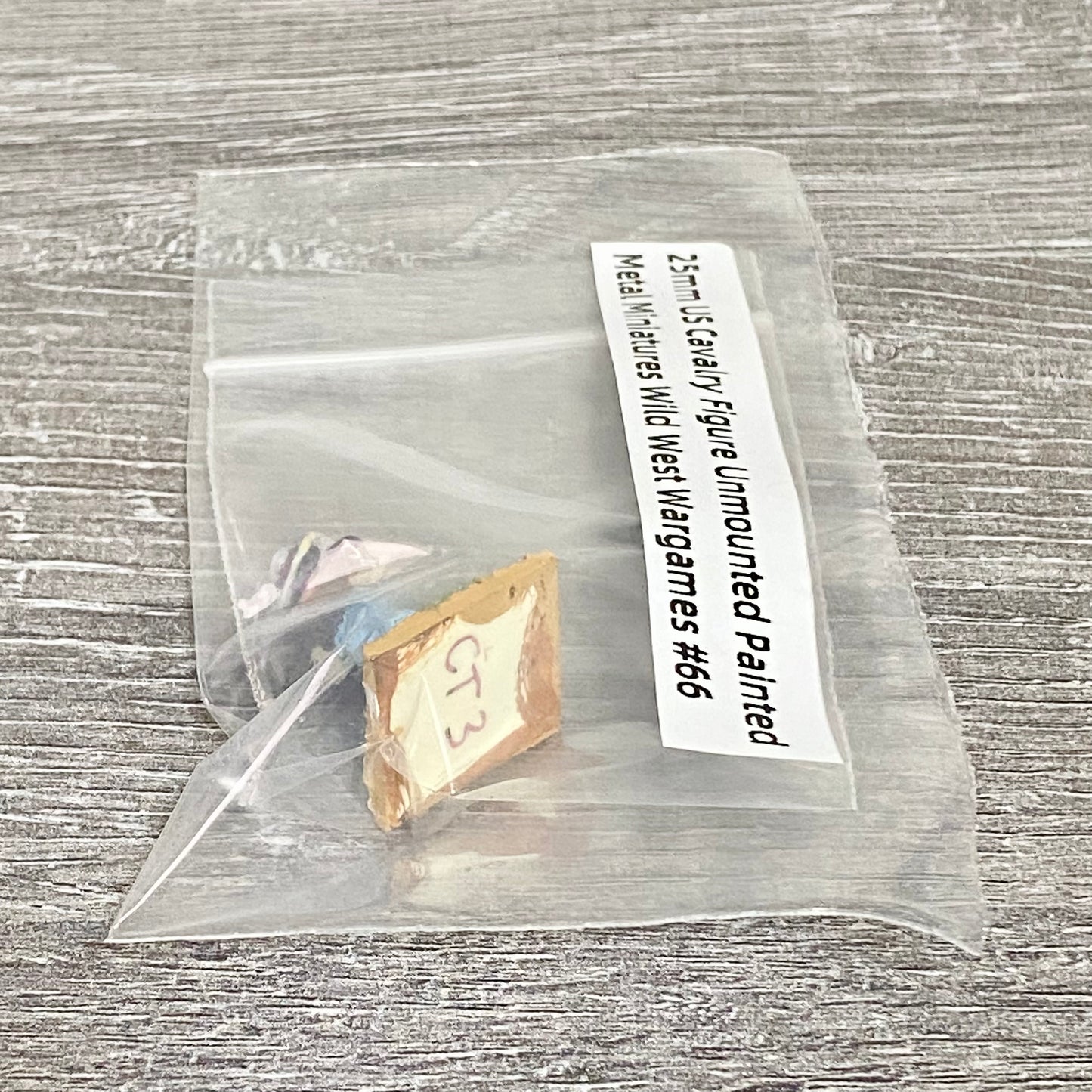 25mm US Cavalry Figure Unmounted Painted Metal Miniatures Wild West Wargames #66