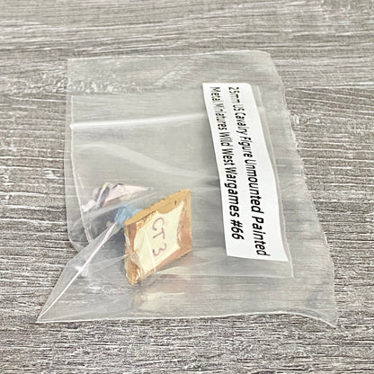 25mm US Cavalry Figure Unmounted Painted Metal Miniatures Wild West Wargames #66