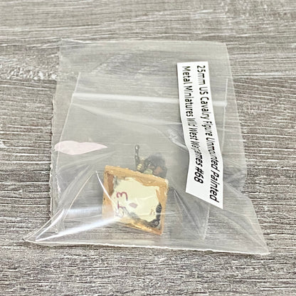 25mm US Cavalry Figure Unmounted Painted Metal Miniatures Wild West Wargames #68