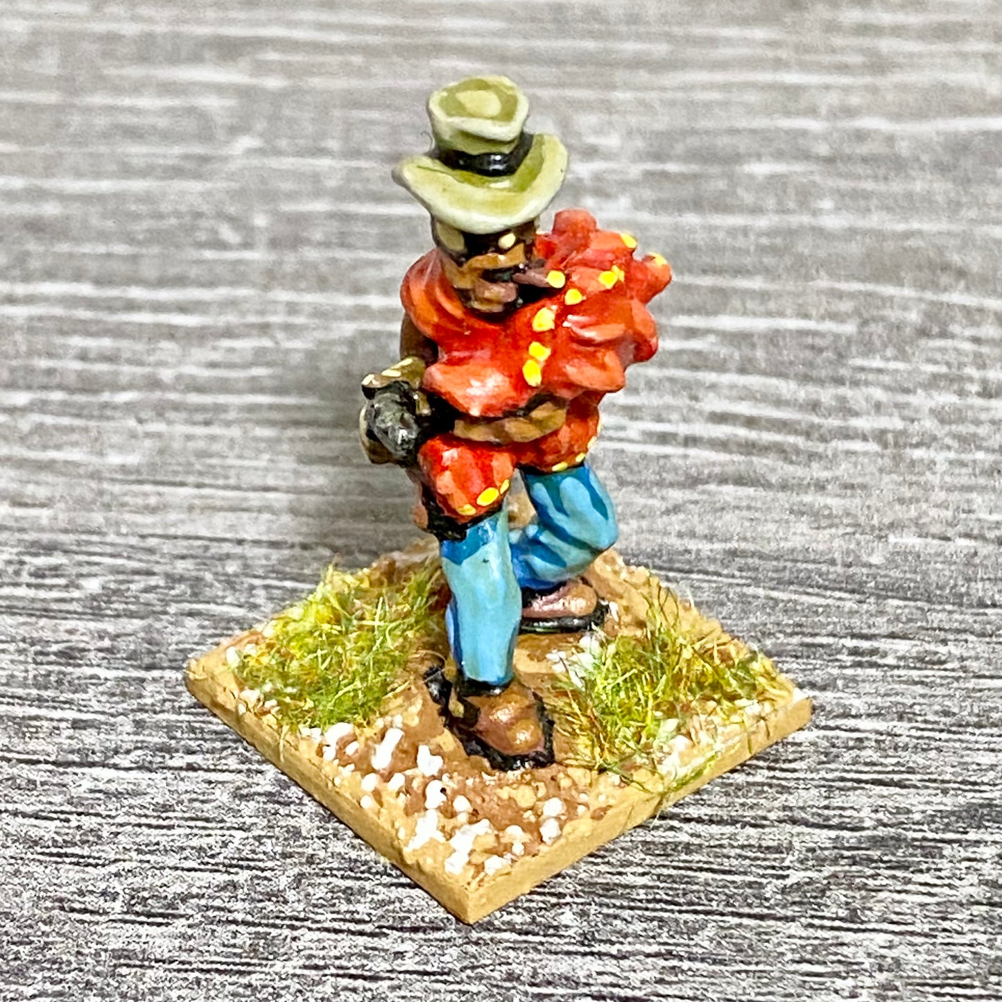 25mm US Cavalry Figure Unmounted Painted Metal Miniatures Wild West Wargames #69