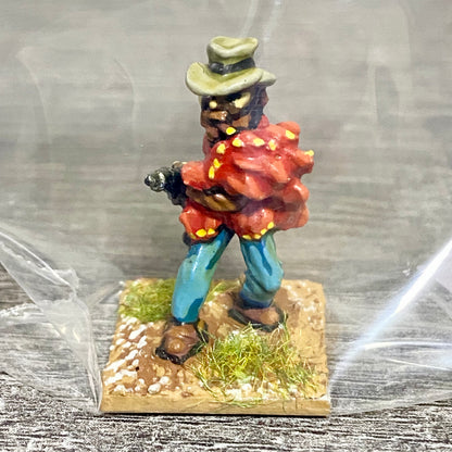 25mm US Cavalry Figure Unmounted Painted Metal Miniatures Wild West Wargames #69