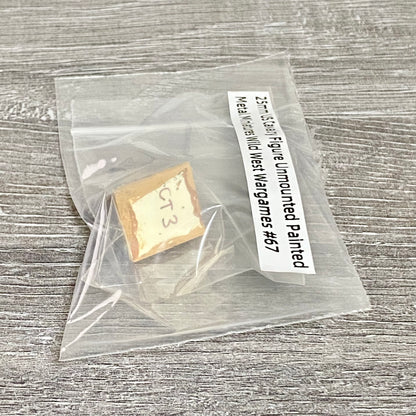 25mm US Cavalry Figure Unmounted Painted Metal Miniatures Wild West Wargames #67