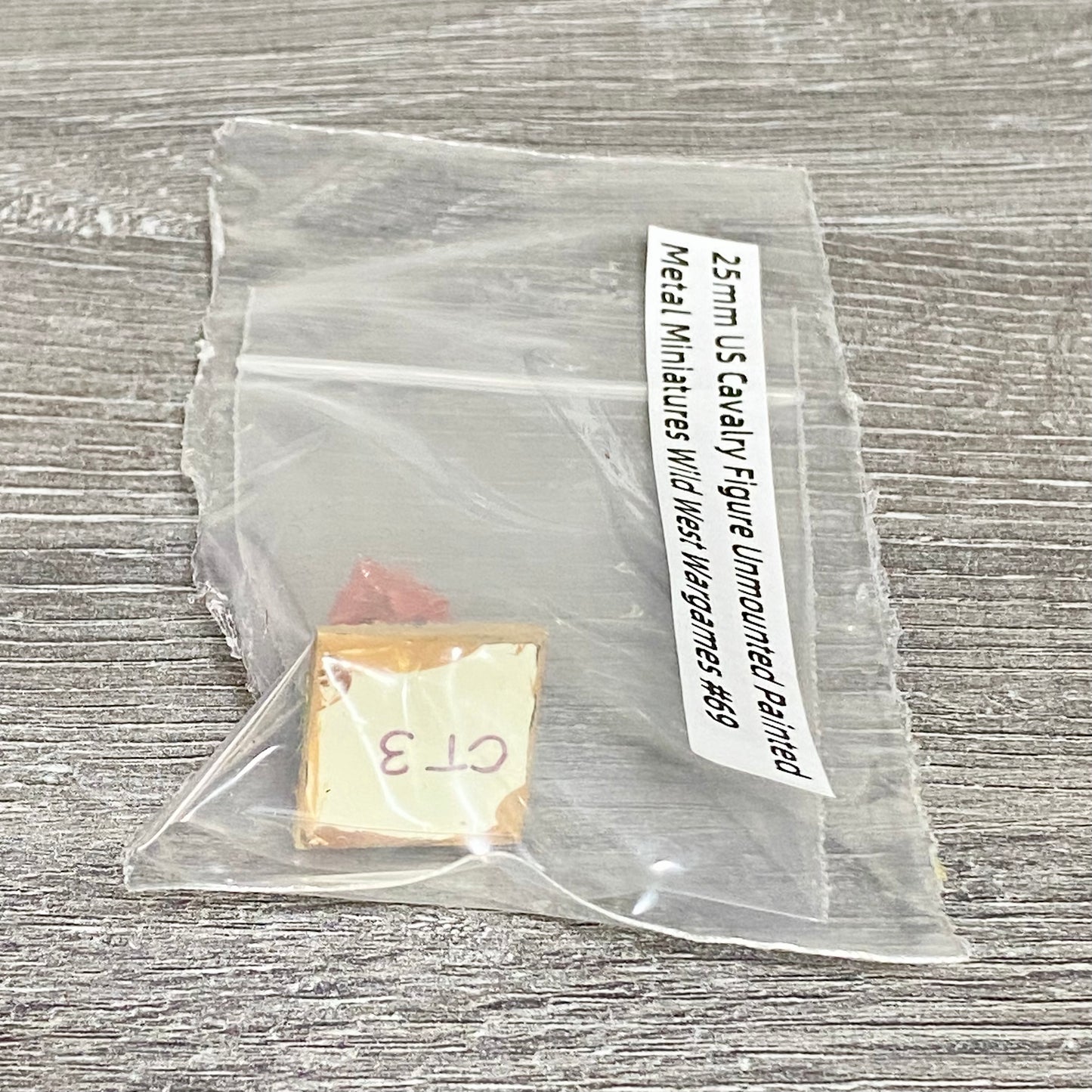 25mm US Cavalry Figure Unmounted Painted Metal Miniatures Wild West Wargames #69