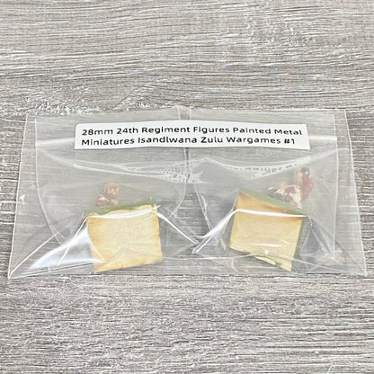 28mm 24th Regiment Figures Painted Metal Miniatures Isandlwana Zulu Wargames #1