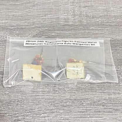 28mm 24th Regiment Figures Painted Metal Miniatures Isandlwana Zulu Wargames #4