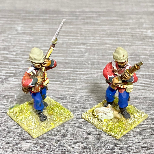 28mm 24th Regiment Figures Painted Metal Miniatures Isandlwana Zulu Wargames #5