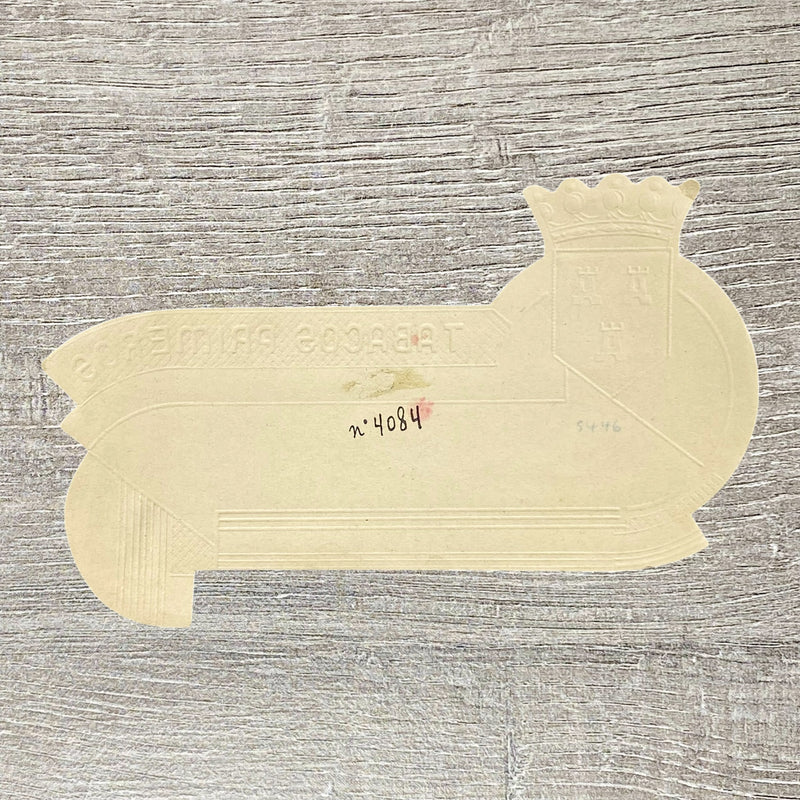 Vintage Tabacos Primeros Cigars Advertising Cigar Box Tobacco Paper Label Gold