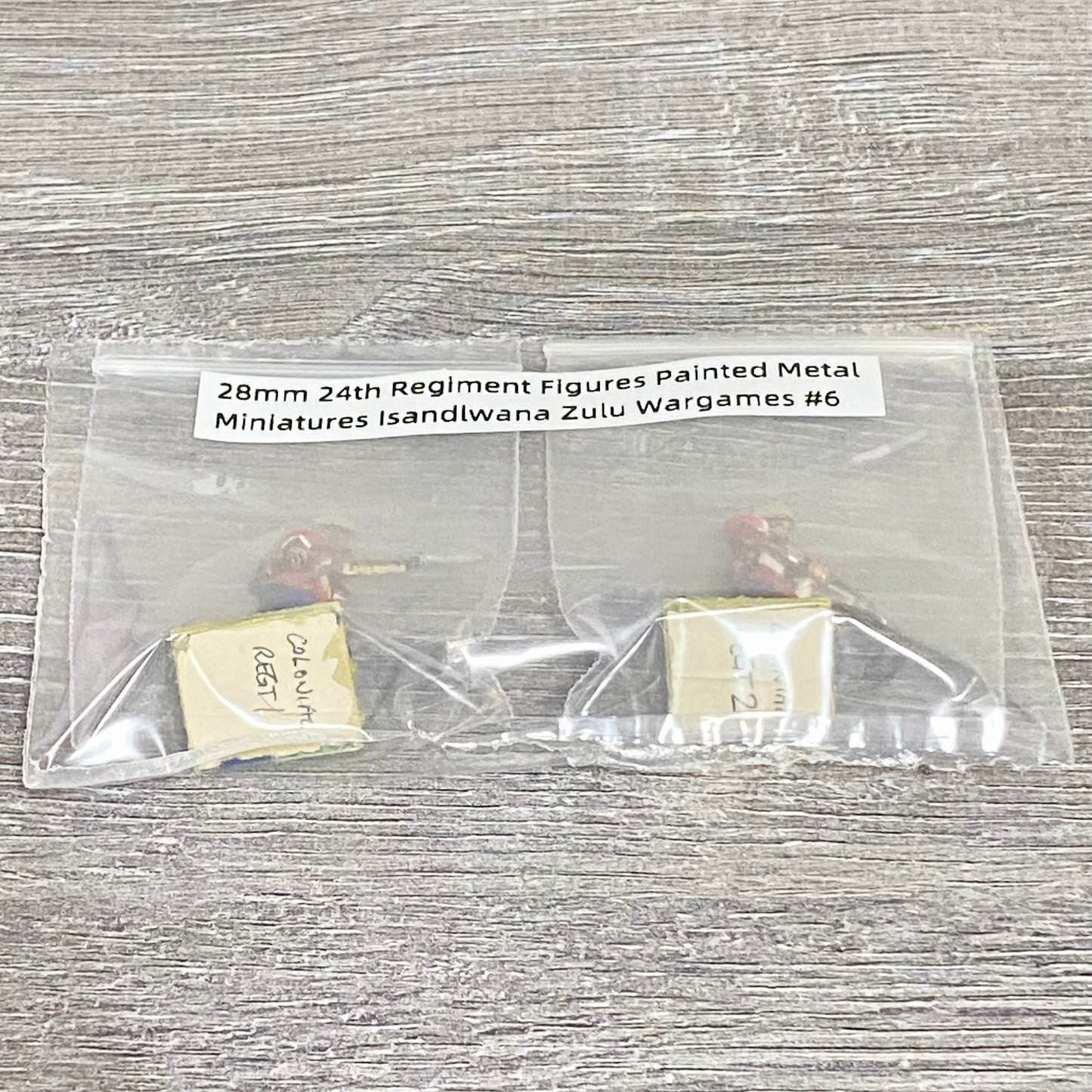 28mm 24th Regiment Figures Painted Metal Miniatures Isandlwana Zulu Wargames #6
