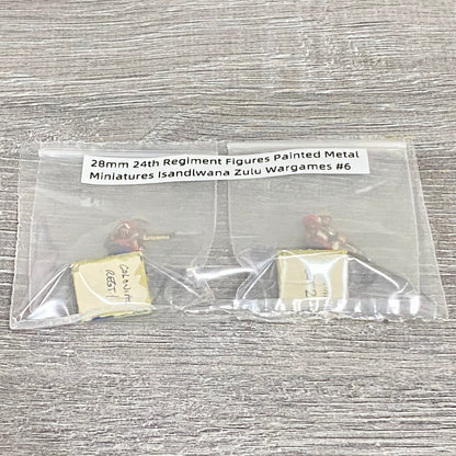 28mm 24th Regiment Figures Painted Metal Miniatures Isandlwana Zulu Wargames #6
