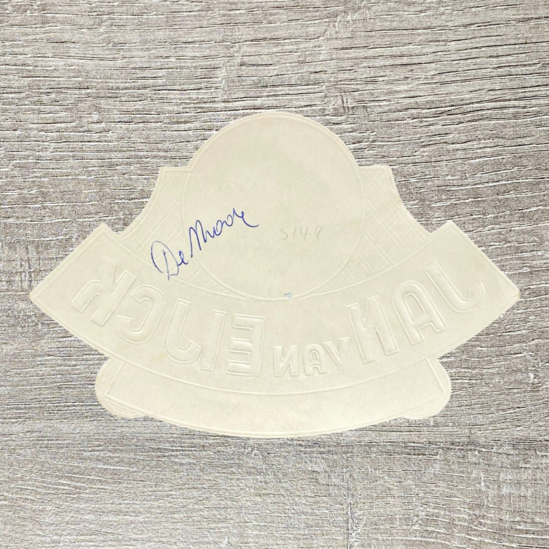 Early 20th Century Jan Van Eijck Cigars Advertising Cigar Box Tobacco Label Gold