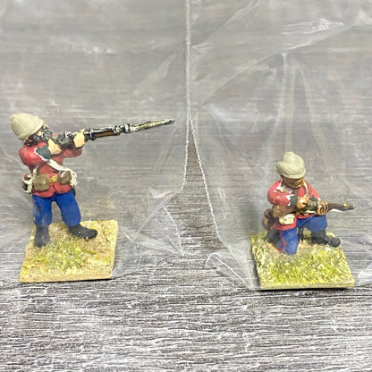 28mm 24th Regiment Figures Painted Metal Miniatures Isandlwana Zulu Wargames #8