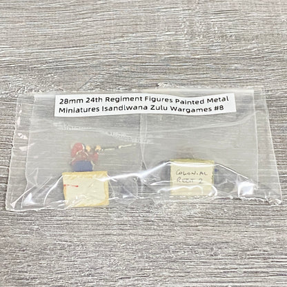 28mm 24th Regiment Figures Painted Metal Miniatures Isandlwana Zulu Wargames #8