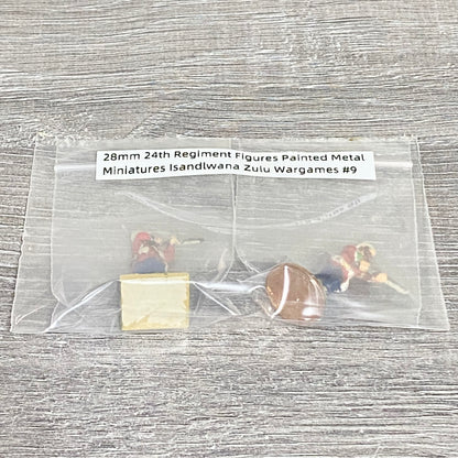 28mm 24th Regiment Figures Painted Metal Miniatures Isandlwana Zulu Wargames #9