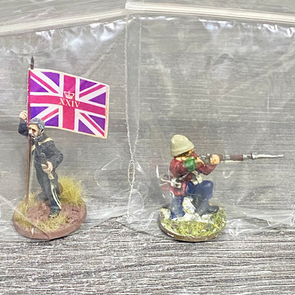 28mm 24th Regiment Figures Painted Metal Miniatures Isandlwana Zulu Wargames #10