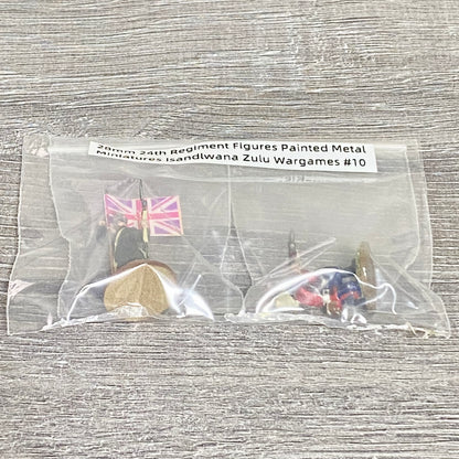 28mm 24th Regiment Figures Painted Metal Miniatures Isandlwana Zulu Wargames #10