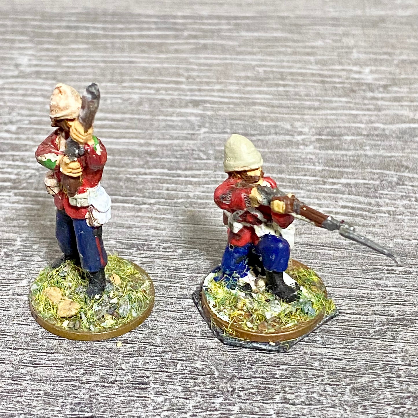 28mm 24th Regiment Figures Painted Metal Miniatures Isandlwana Zulu Wargames #12