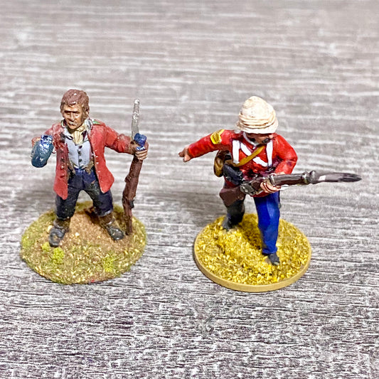 25mm 24th Regiment Figures Painted Metal Miniatures Isandlwana Zulu Wargames #21