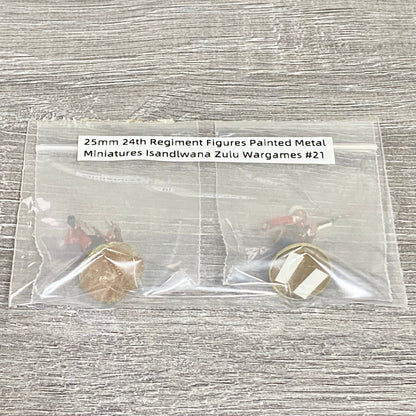 25mm 24th Regiment Figures Painted Metal Miniatures Isandlwana Zulu Wargames #21