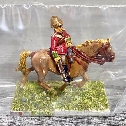 28mm British Imperial Mounted Figures Painted Metal Miniatures Zulu Wargames #3