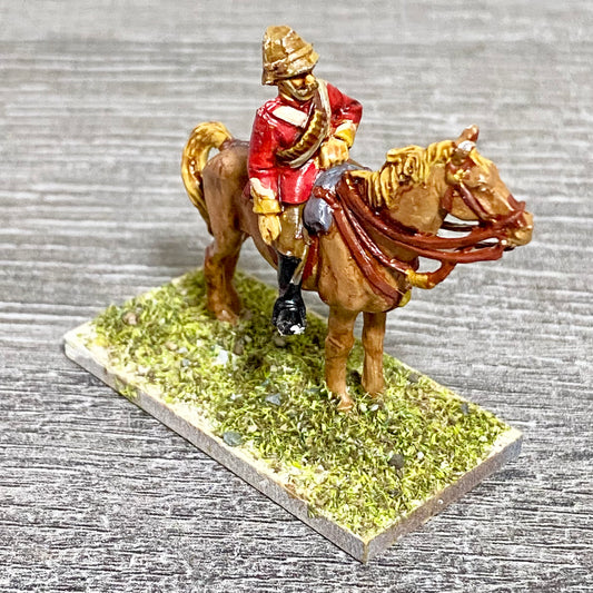 28mm British Imperial Mounted Figures Painted Metal Miniatures Zulu Wargames #7