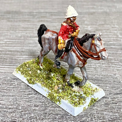 28mm British Imperial Mounted Figures Painted Metal Miniatures Zulu Wargames #9