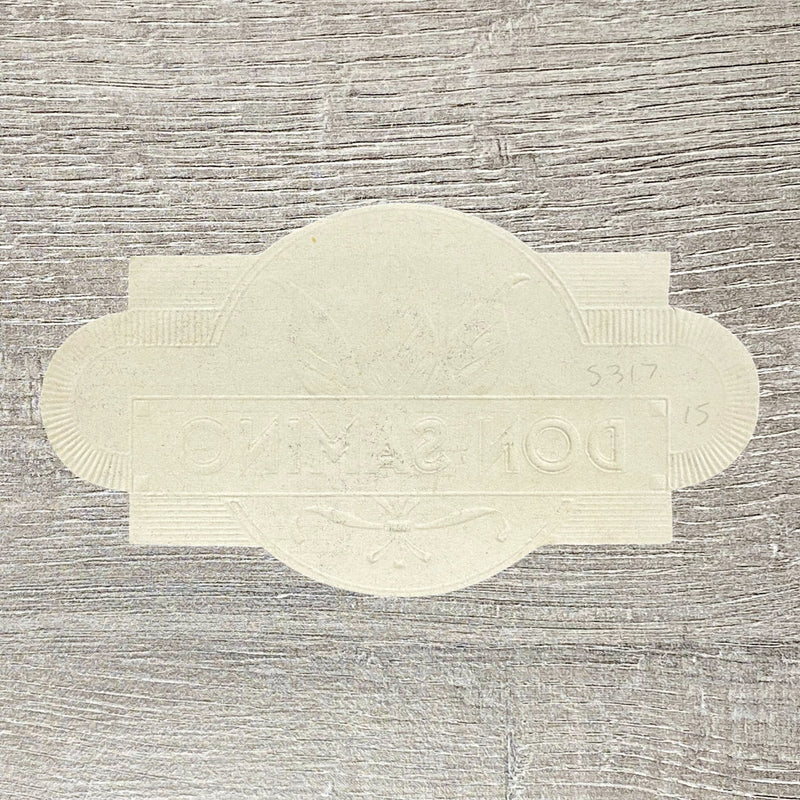 Early 20th Century Don Samino Cigars Tobacco Advertising Cigar Band Paper Label