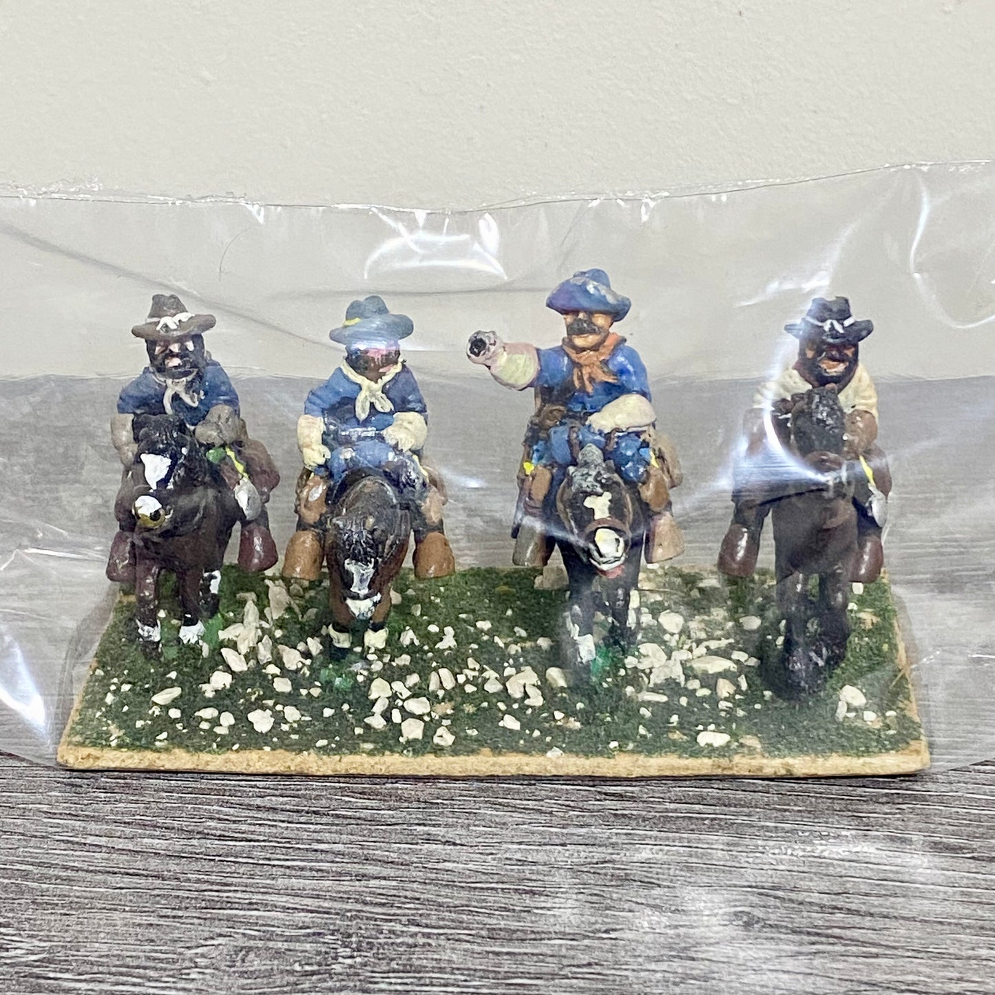 28mm ACW American US Cavalry Mounted Painted Metal Miniatures Civil Wargames #1