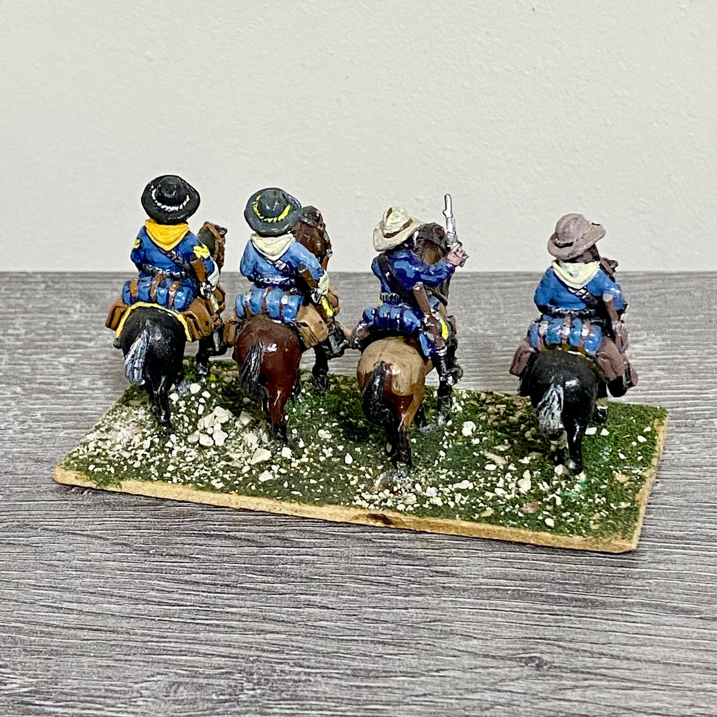 28mm ACW American US Cavalry Mounted Painted Metal Miniatures Civil Wargames #2