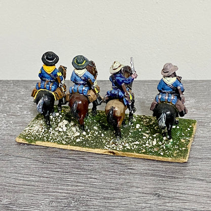 28mm ACW American US Cavalry Mounted Painted Metal Miniatures Civil Wargames #2