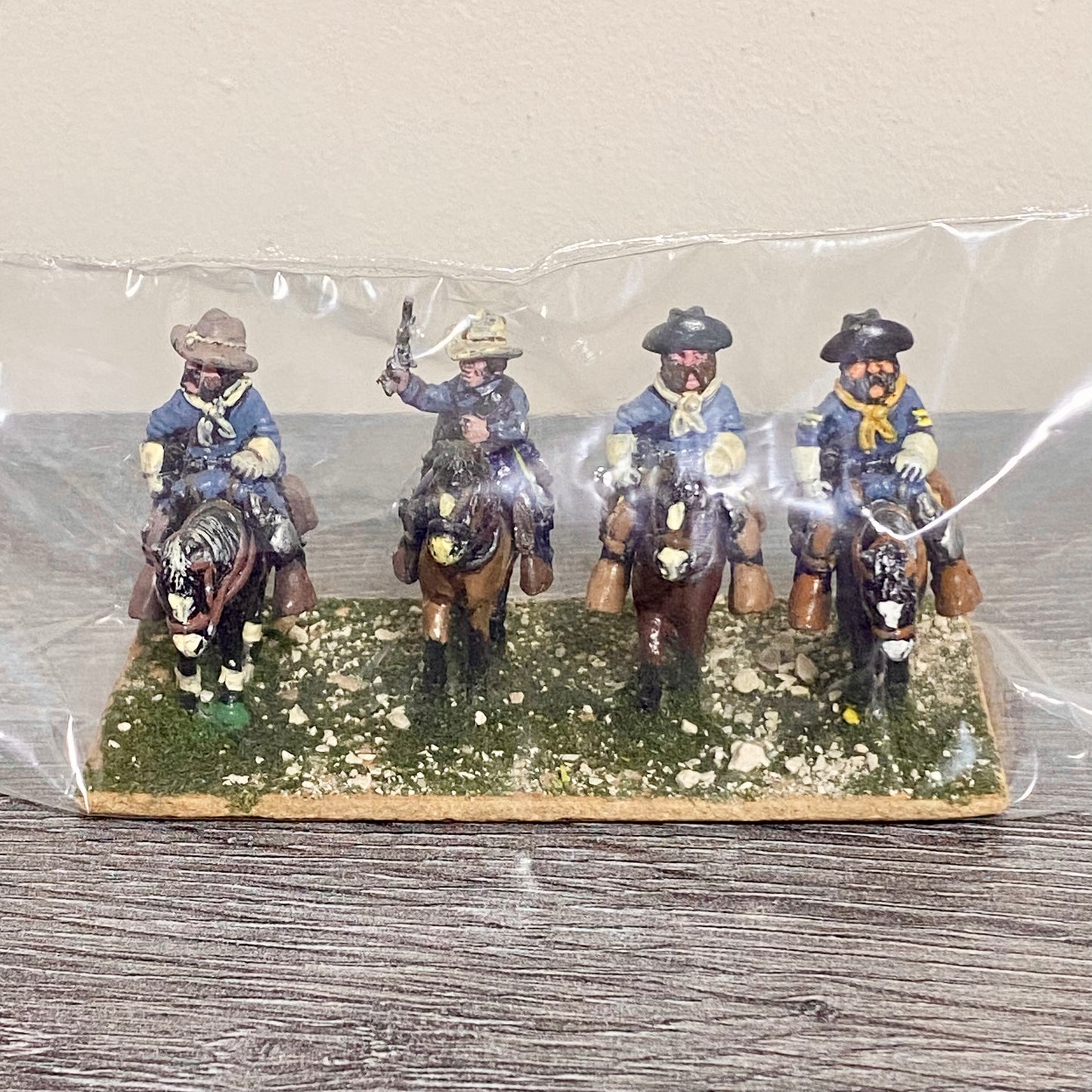 28mm ACW American US Cavalry Mounted Painted Metal Miniatures Civil Wargames #2