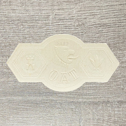 Early 20th Century TAO People Of Good Taste Cigars Tobacco Cigar Box Label Gold