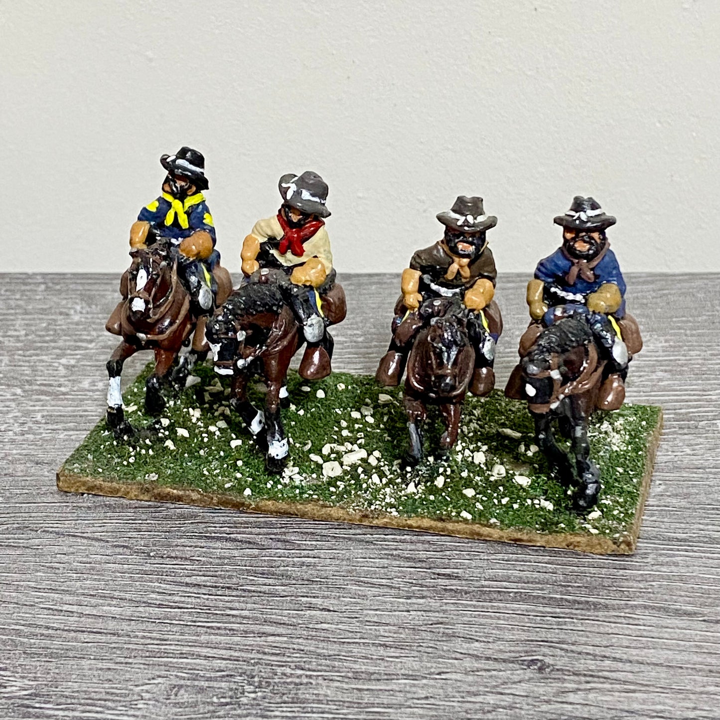 28mm ACW American US Cavalry Mounted Painted Metal Miniatures Civil Wargames #3