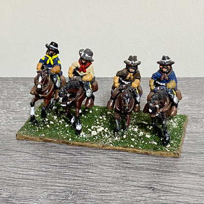 28mm ACW American US Cavalry Mounted Painted Metal Miniatures Civil Wargames #3