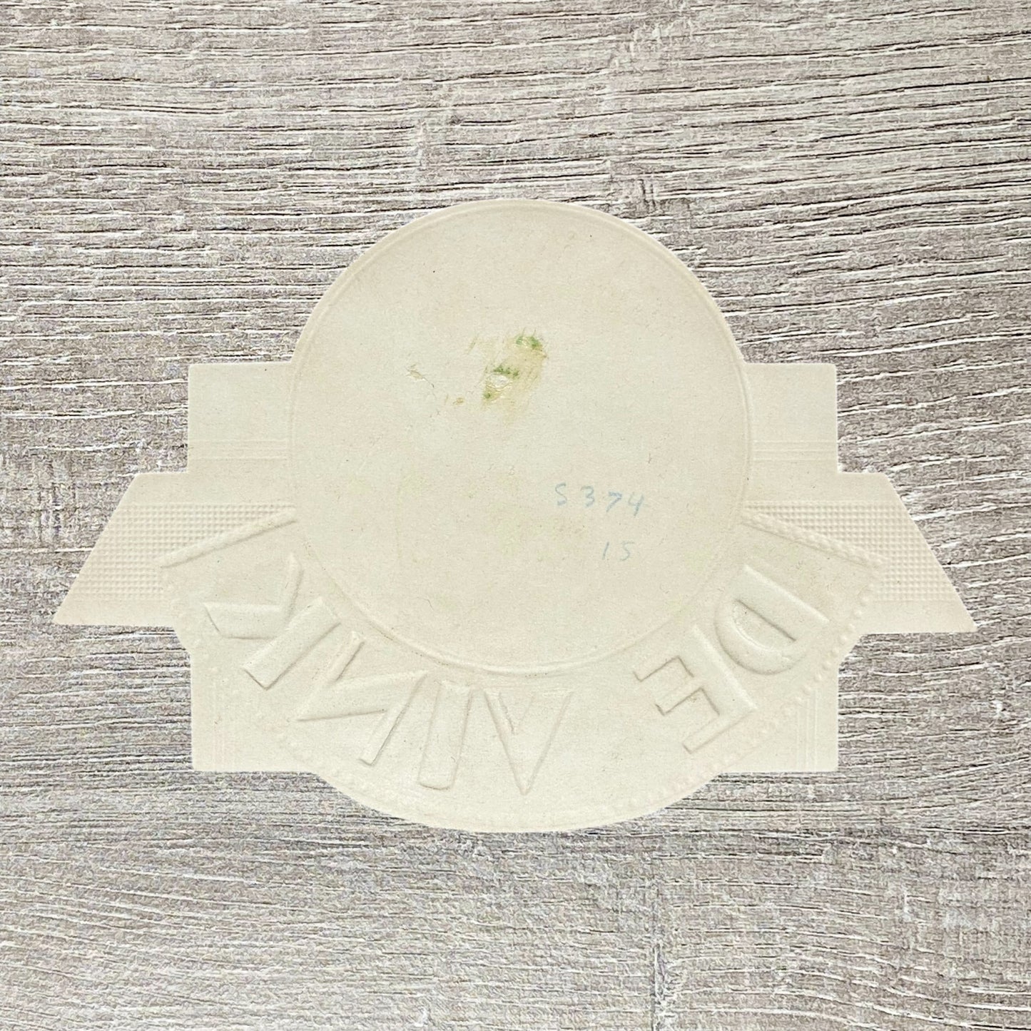 Early 20th Century De Vink Cigars Advertising Dutch Tobacco Cigar Box Label Gold