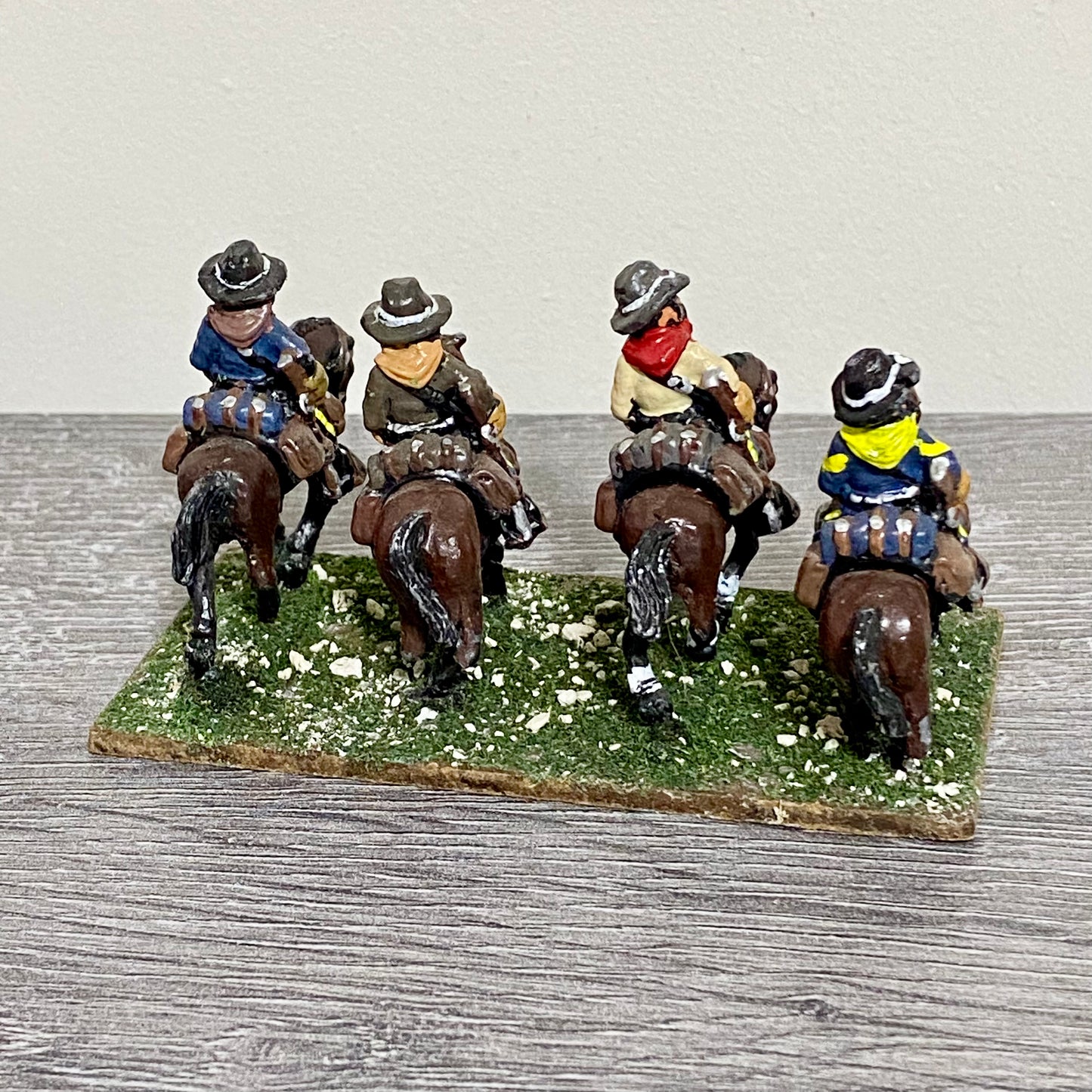 28mm ACW American US Cavalry Mounted Painted Metal Miniatures Civil Wargames #3