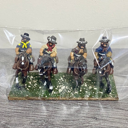 28mm ACW American US Cavalry Mounted Painted Metal Miniatures Civil Wargames #3