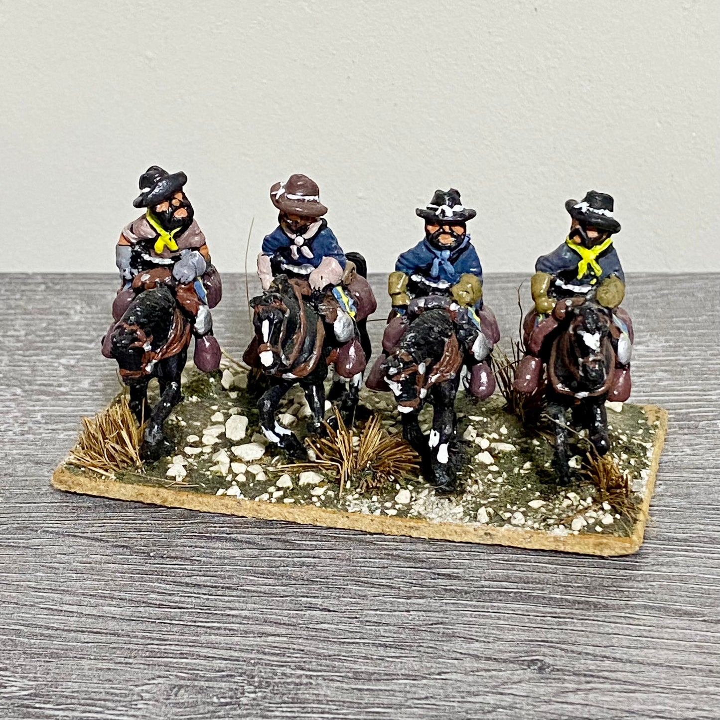 28mm ACW American US Cavalry Mounted Painted Metal Miniatures Civil Wargames #4