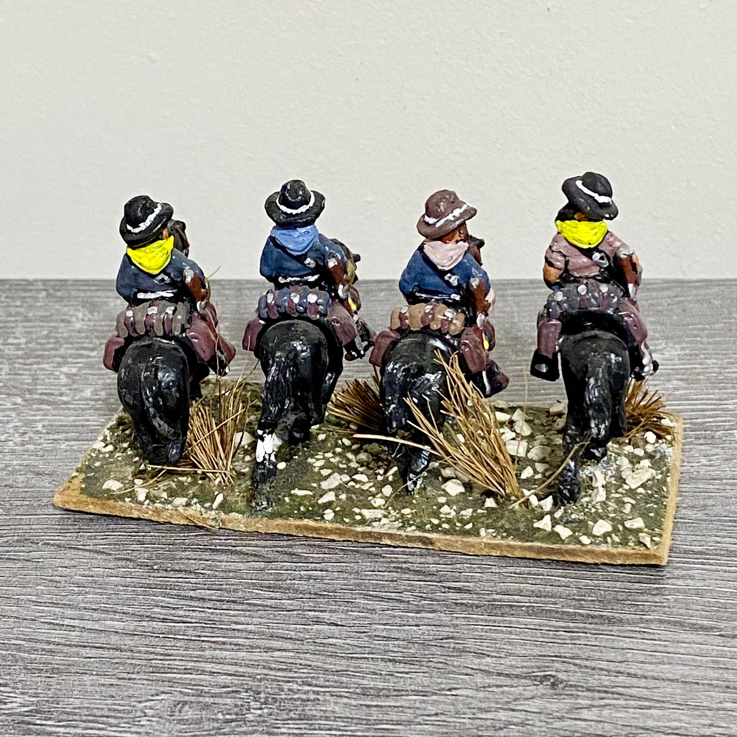 28mm ACW American US Cavalry Mounted Painted Metal Miniatures Civil Wargames #4