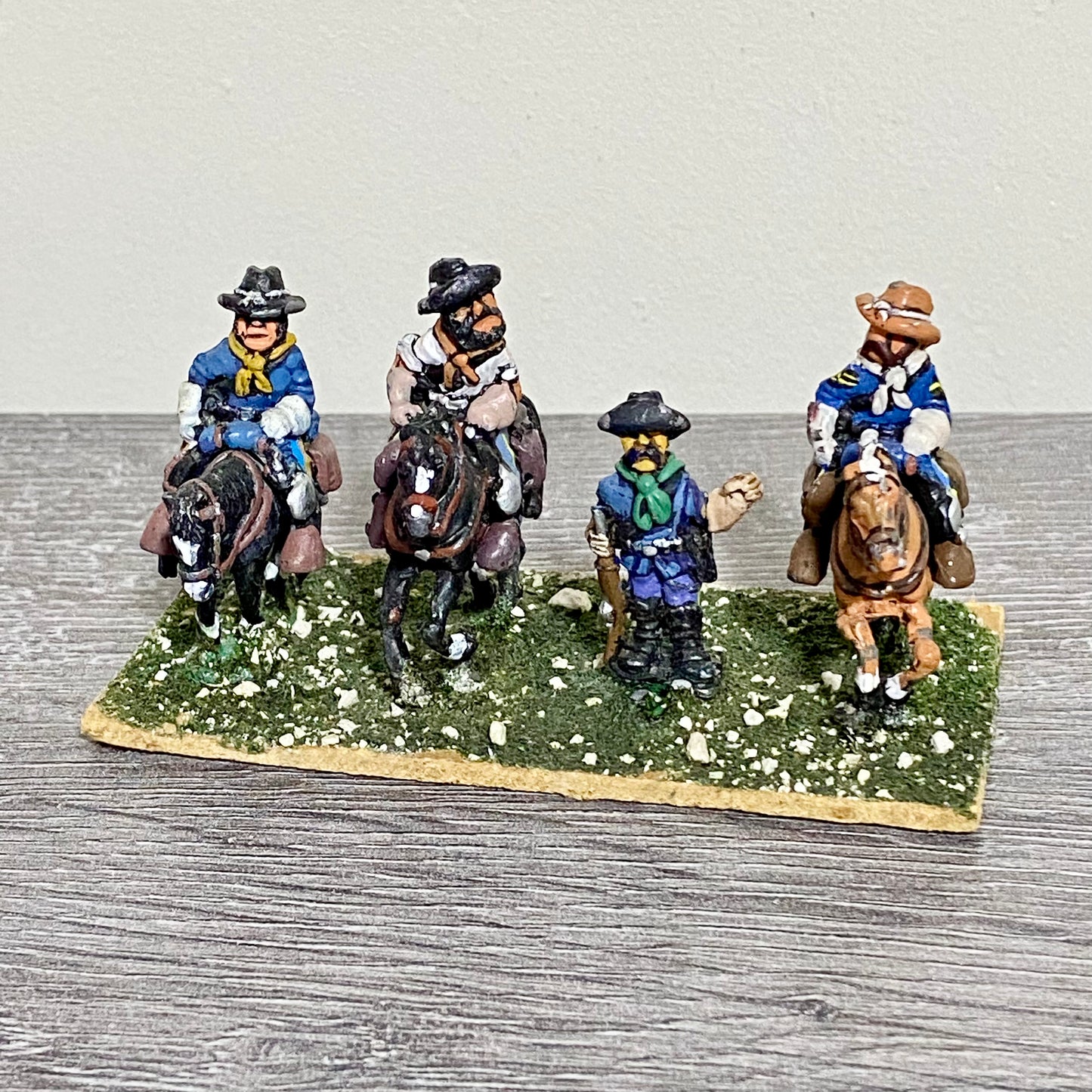 28mm ACW American US Cavalry Mounted Painted Metal Miniatures Civil Wargames #5