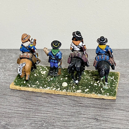 28mm ACW American US Cavalry Mounted Painted Metal Miniatures Civil Wargames #5
