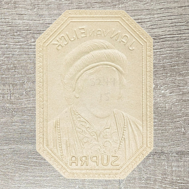 Early 20th Century Jan Van Eijck Supra Cigars Advertising Cigar Box Paper Label