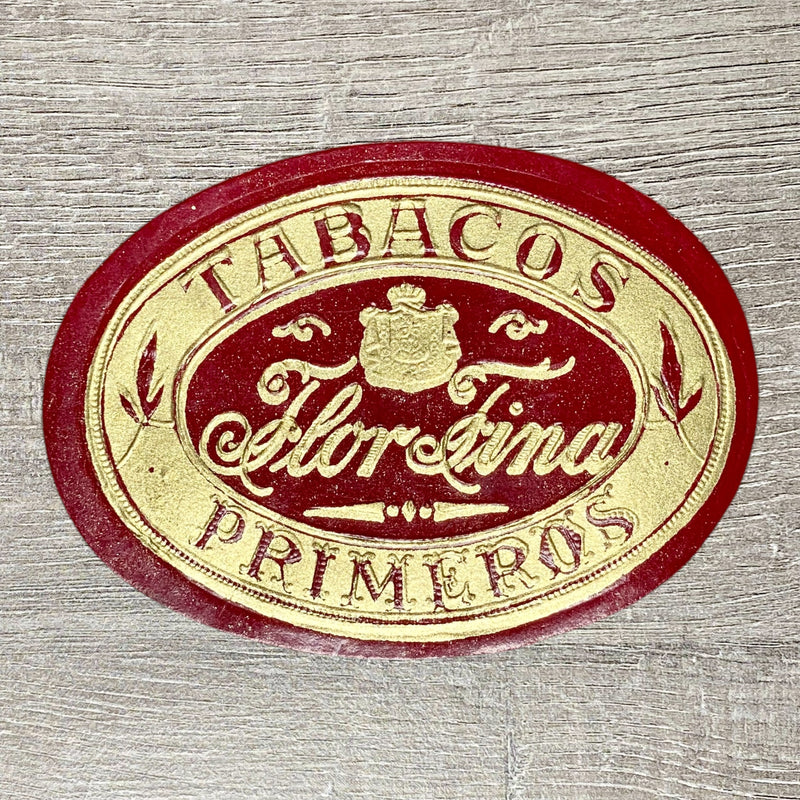 Early 20th Century Arturo Fuente Flor Fina Fine Cigars Tobacco Cigar Box Label