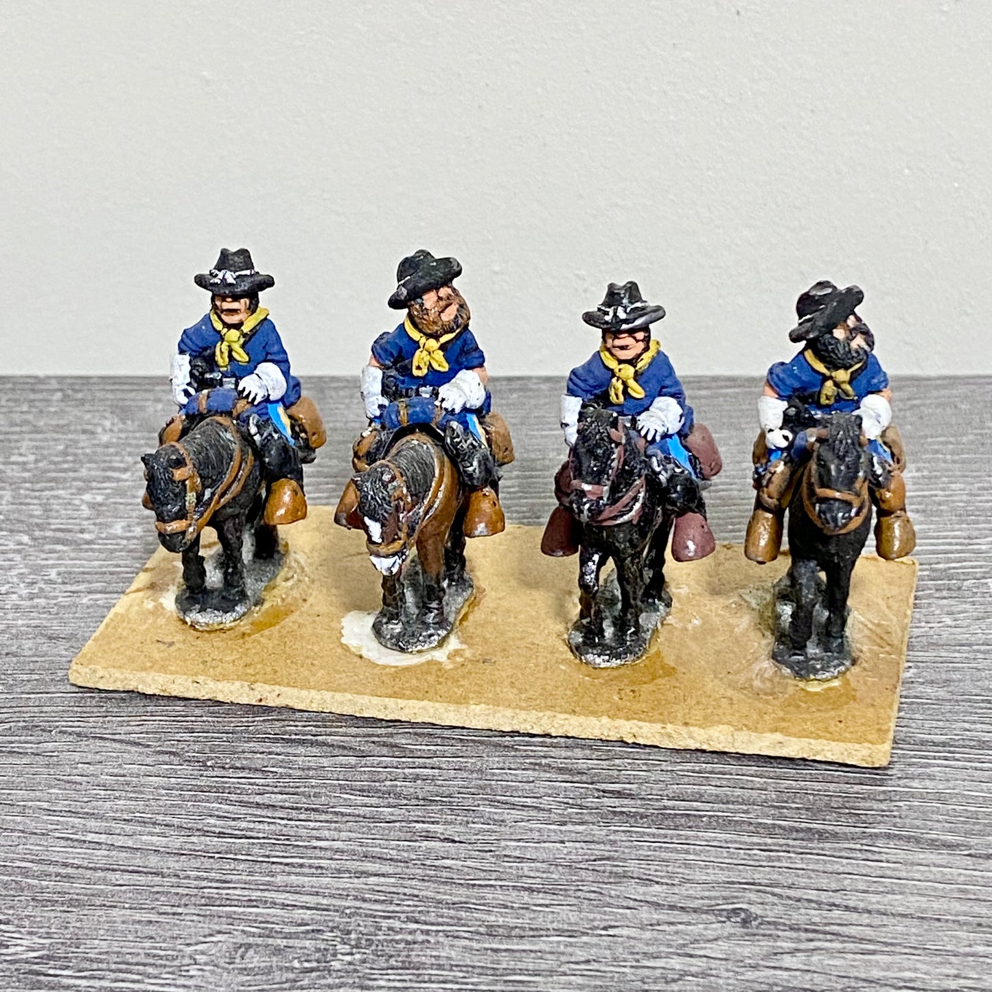 28mm ACW American US Cavalry Mounted Painted Metal Miniatures Civil Wargames #6