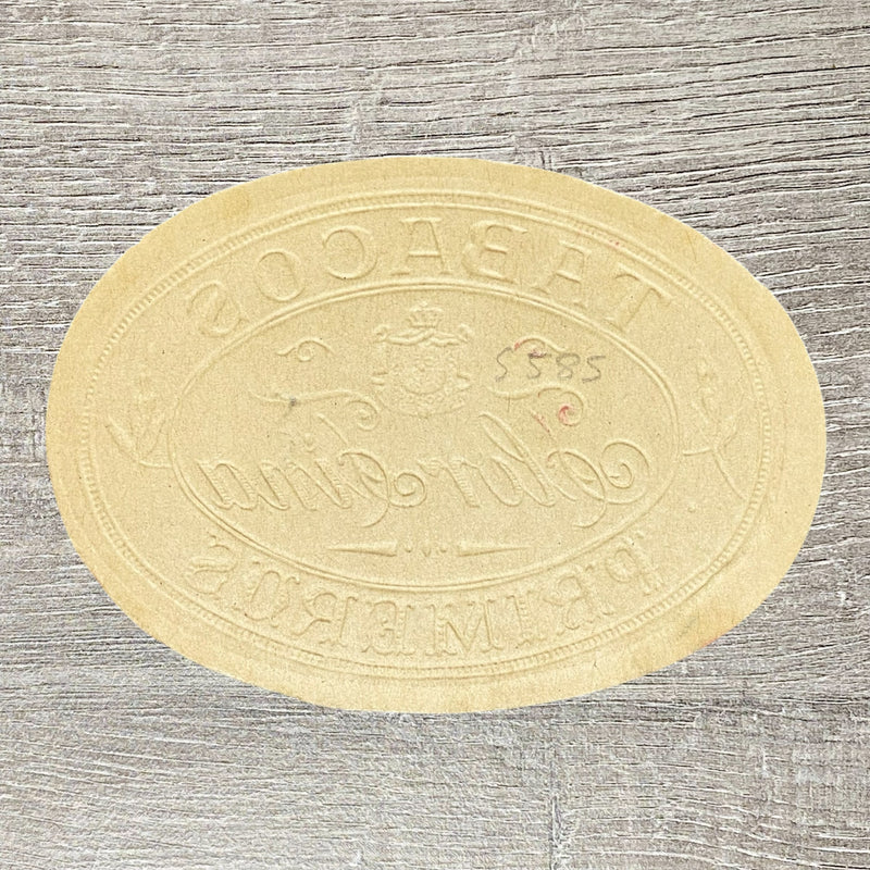 Early 20th Century Arturo Fuente Flor Fina Fine Cigars Tobacco Cigar Box Label