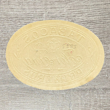 Early 20th Century Arturo Fuente Flor Fina Fine Cigars Tobacco Cigar Box Label