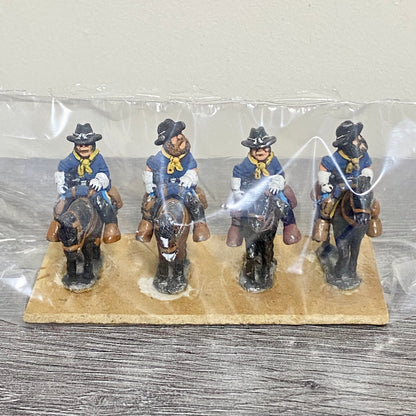 28mm ACW American US Cavalry Mounted Painted Metal Miniatures Civil Wargames #6
