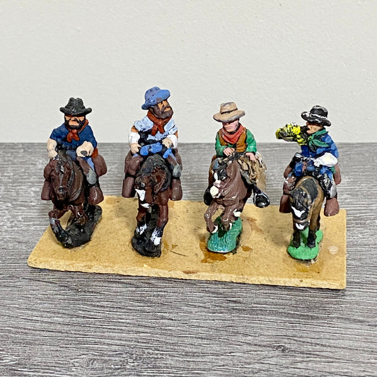 28mm ACW American US Cavalry Mounted Painted Metal Miniatures Civil Wargames #8