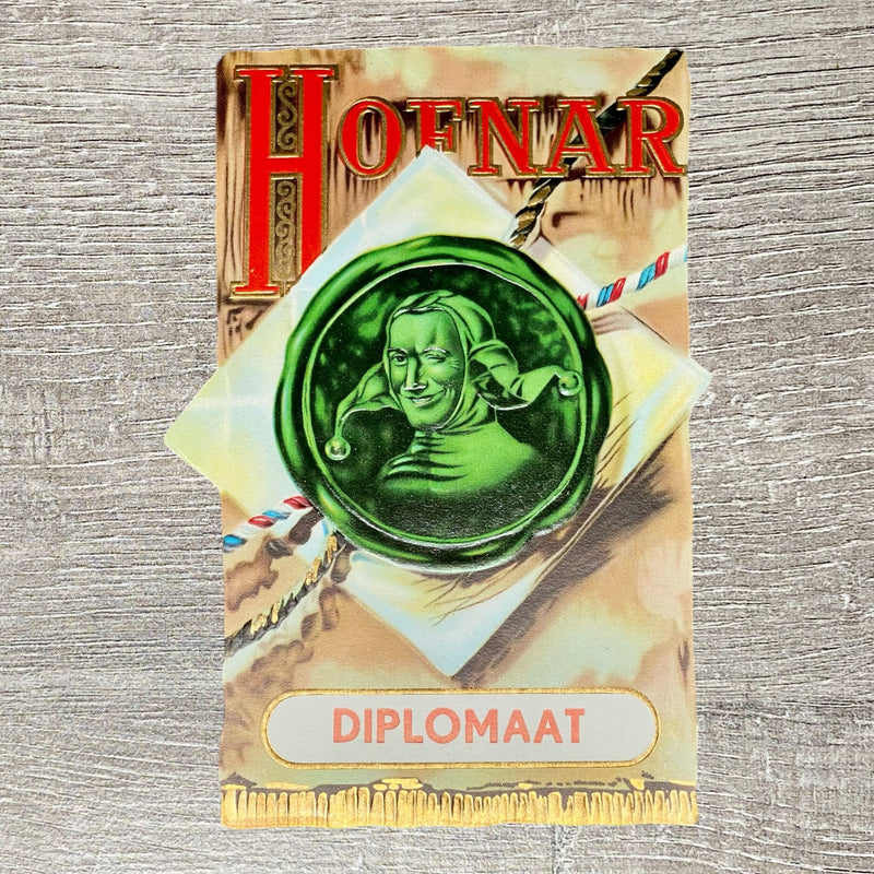 Early 20th Century Hofnar Cigars Advertising Diplomaat Cigar Box Label Rare